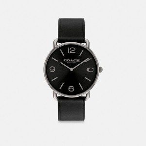 Black Coach Elliot Watch, 41 Mm Men Watches | 238MASXEL