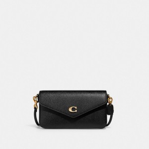 Black Coach Wyn Women Crossbody Bags | 607JUVERF