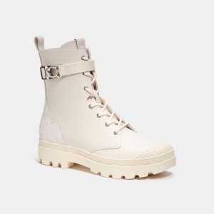 Chalk Coach Tucker Boot With Signature Canvas Men Boots | 369KFAWDY