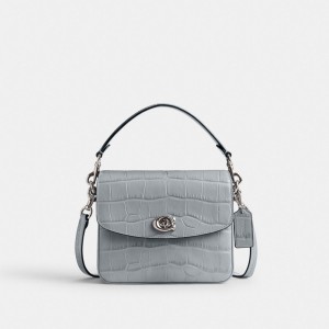 Silver / Grey Blue Coach Cassie 19 Women Crossbody Bags | 473JUTSIX