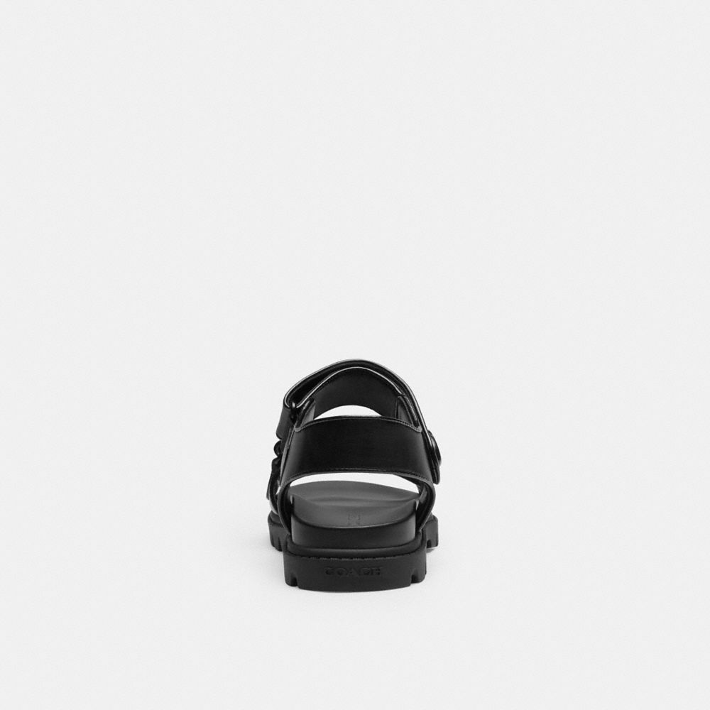 Black Coach Brynn Sandal Women Sandals | 945LEPNUW