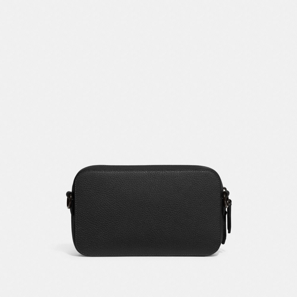 Black Coach Charter Slim Crossbody Men Messenger & Crossbody | 047CLHRBY