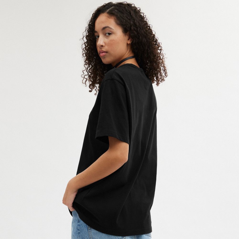 Black Coach Essential T Shirt Men Tops & Bottoms | 350TCXBYJ