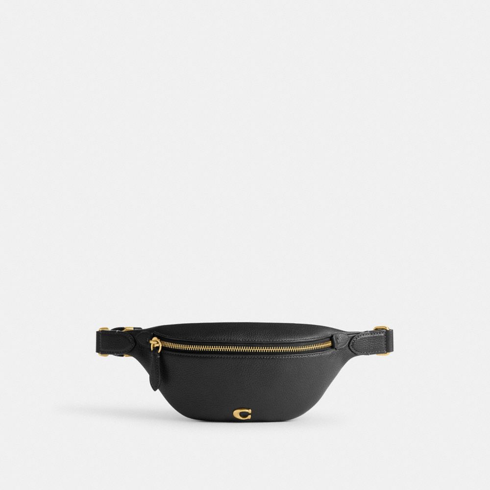 Black Coach Essential Women Belt Bags | 349KDCTFH