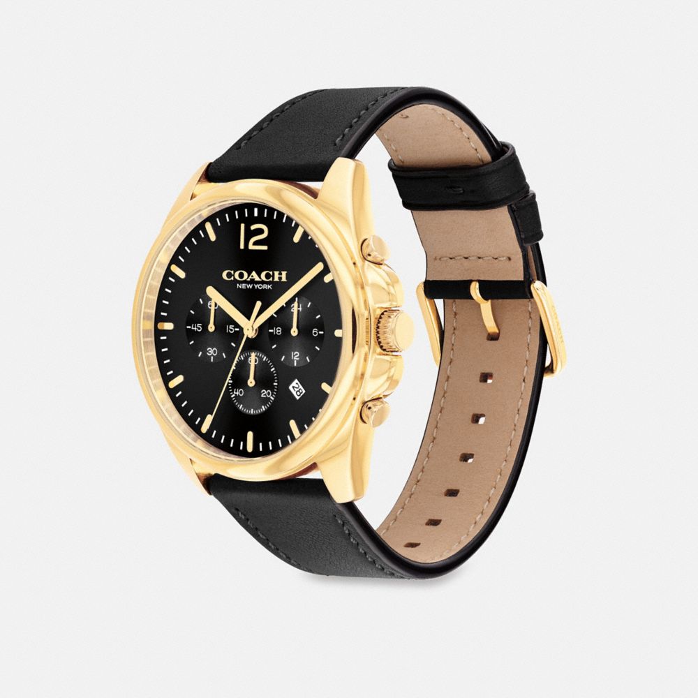 Black Coach Greyson Watch, 43 Mm Men Watches | 570BTARHZ