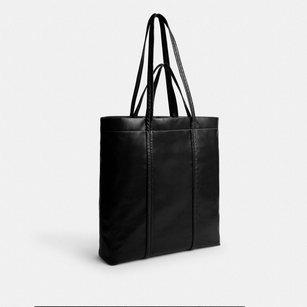 Black Coach Hall Tote Bag Men Totes & Duffles | 804QVLDMN