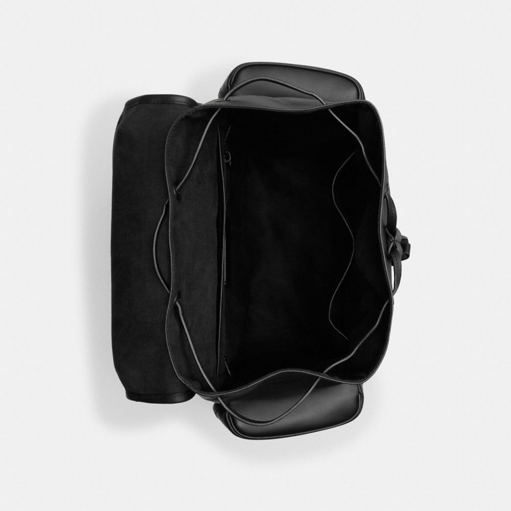 Black Coach Hitch Men Backpacks | 792ALGCUY