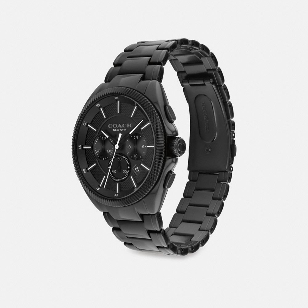 Black Coach Jackson Watch, 45 Mm Men Watches | 748OTXECN