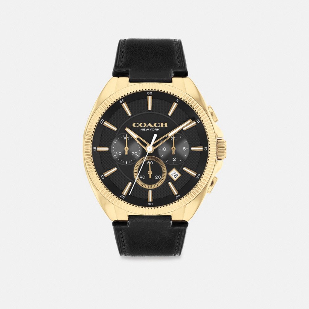 Black Coach Jackson Watch, 45 Mm Men Watches | 691BFQYWE