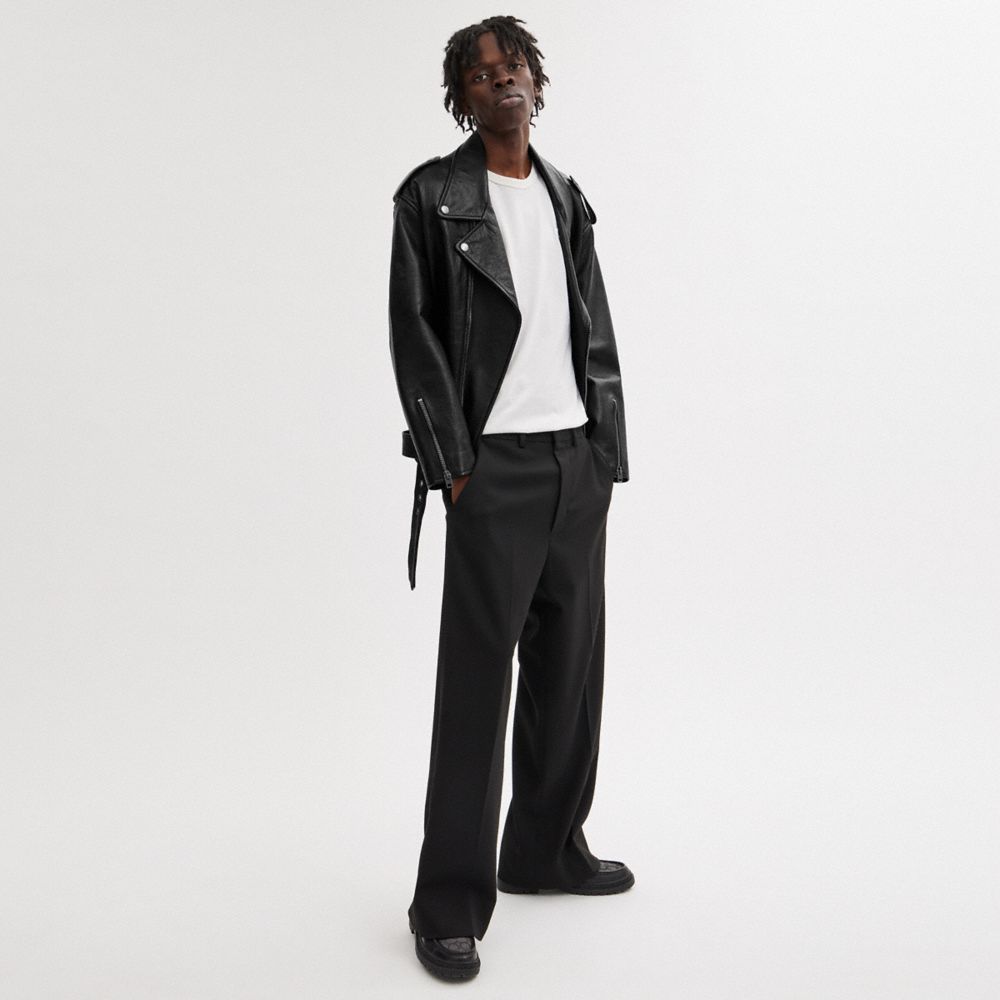 Black Coach Tailored Pants Men Tops & Bottoms | 273IFGZDT