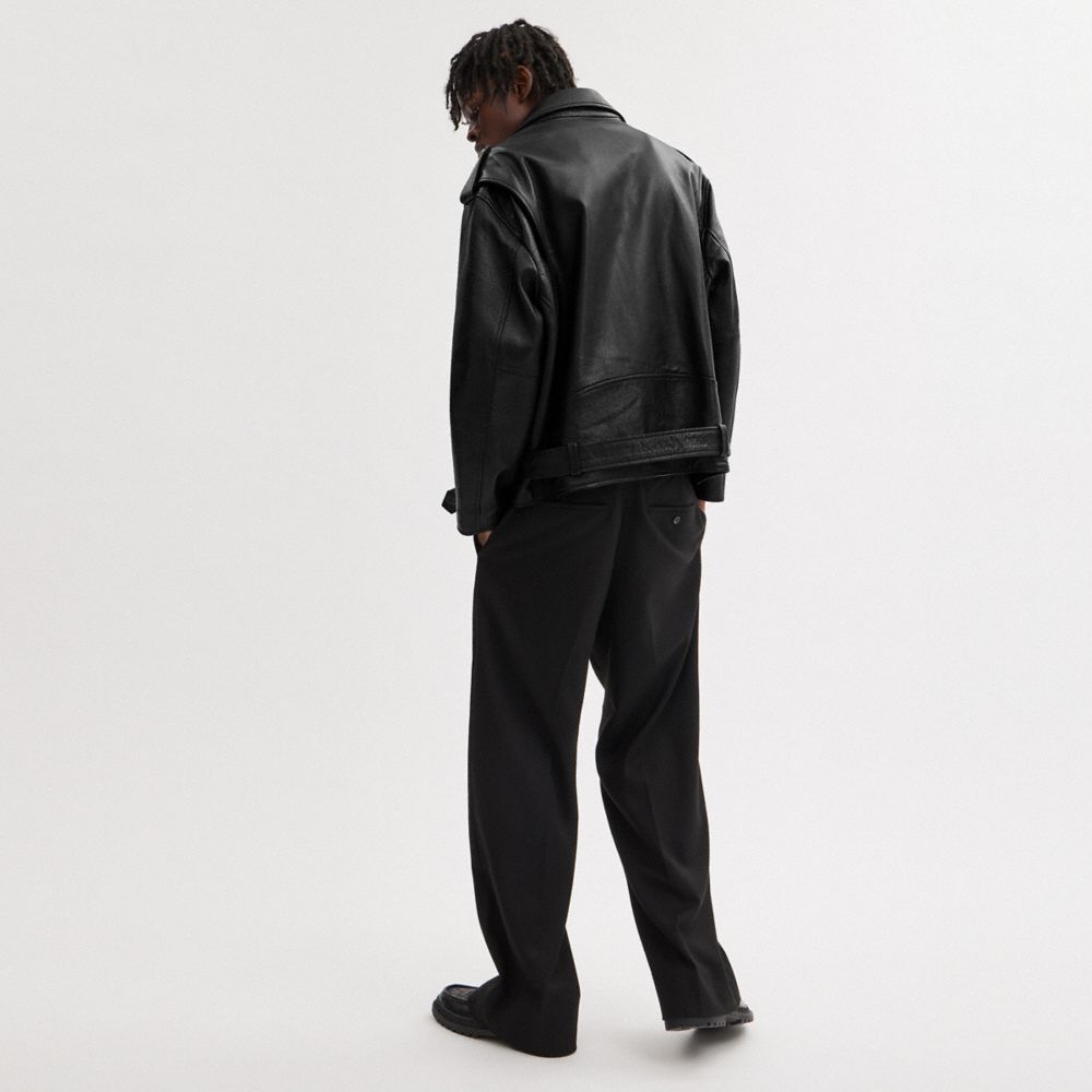 Black Coach Tailored Pants Men Tops & Bottoms | 273IFGZDT