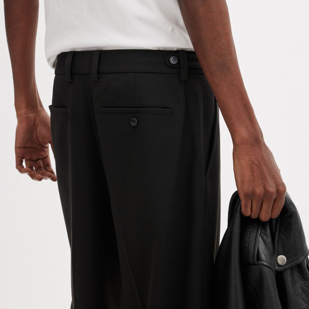 Black Coach Tailored Pants Men Tops & Bottoms | 273IFGZDT