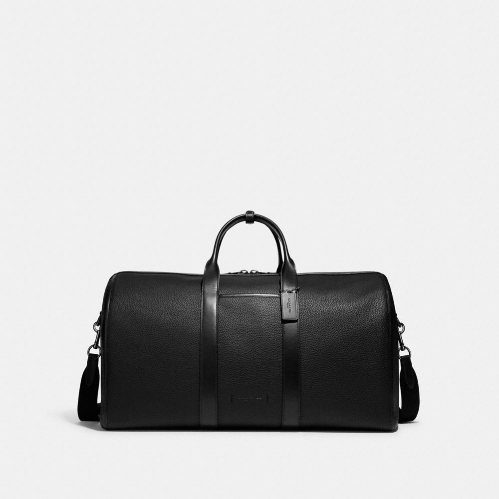 Black Copper / Black Coach Gotham Duffle Bag Men Totes & Duffles | 574TDPKNJ