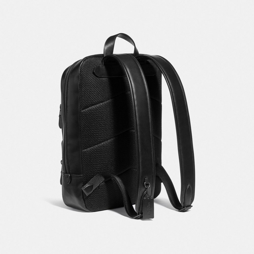 Black Copper / Grey / Black Coach Gotham In Signature Canvas Men Backpacks | 165URECOZ