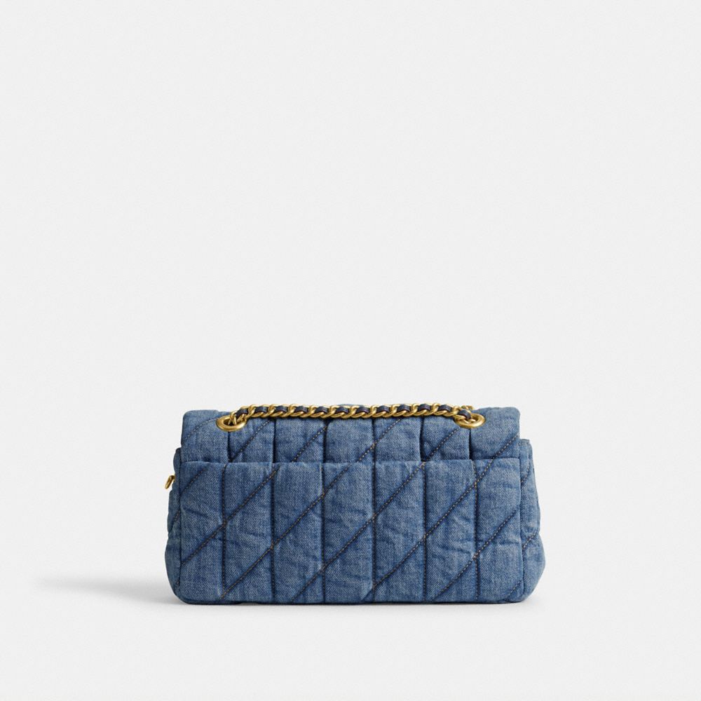 Blue / Indigo Coach Tabby Shoulder Bag 26 With Quilting Women Shoulder Bags & Hobos | 086FJSXZN