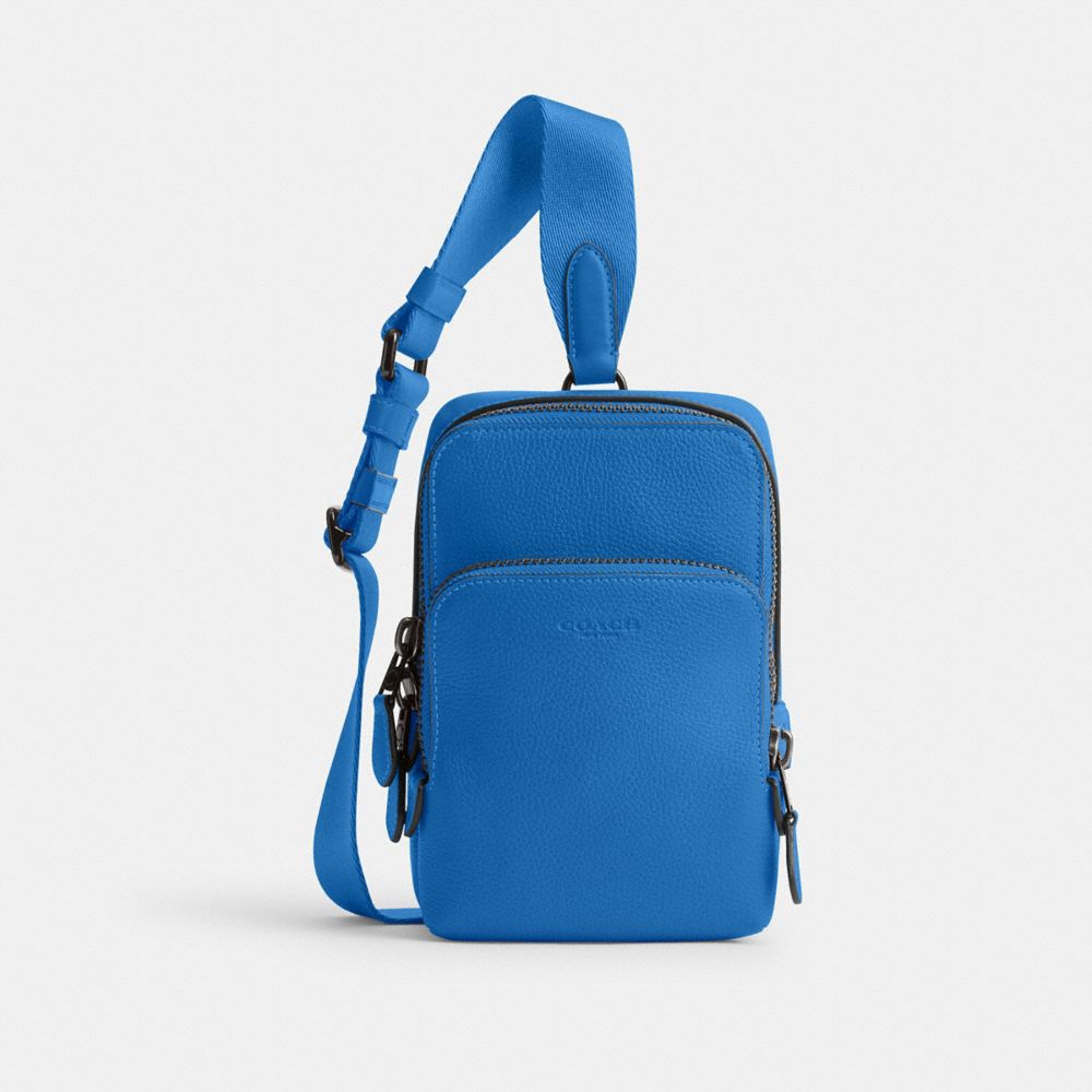 Blueberry Coach Gotham Sling Pack 13 Men Messenger & Crossbody | 415YCZGHW