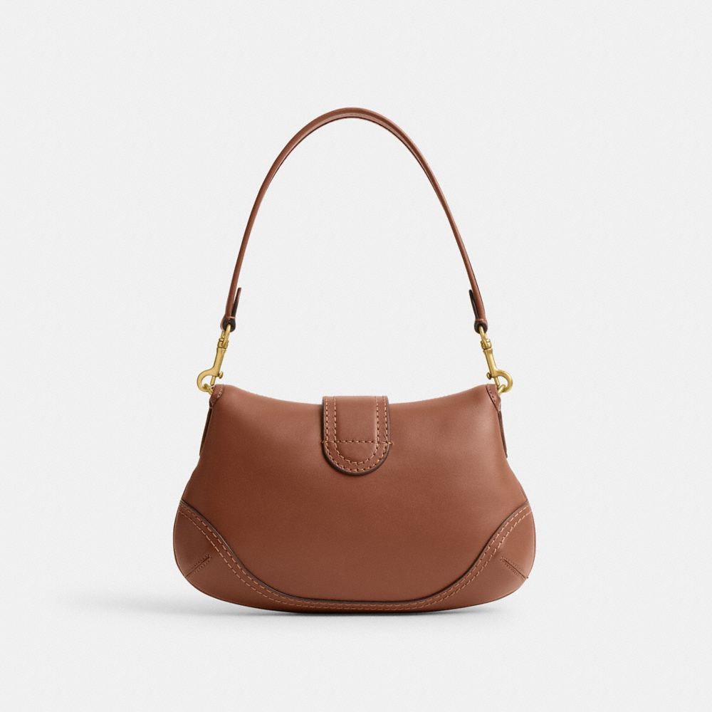 Brass/1941 Saddle Coach Soho Bag In Regenerative Leather Women Shoulder Bags & Hobos | 849TPMKNX