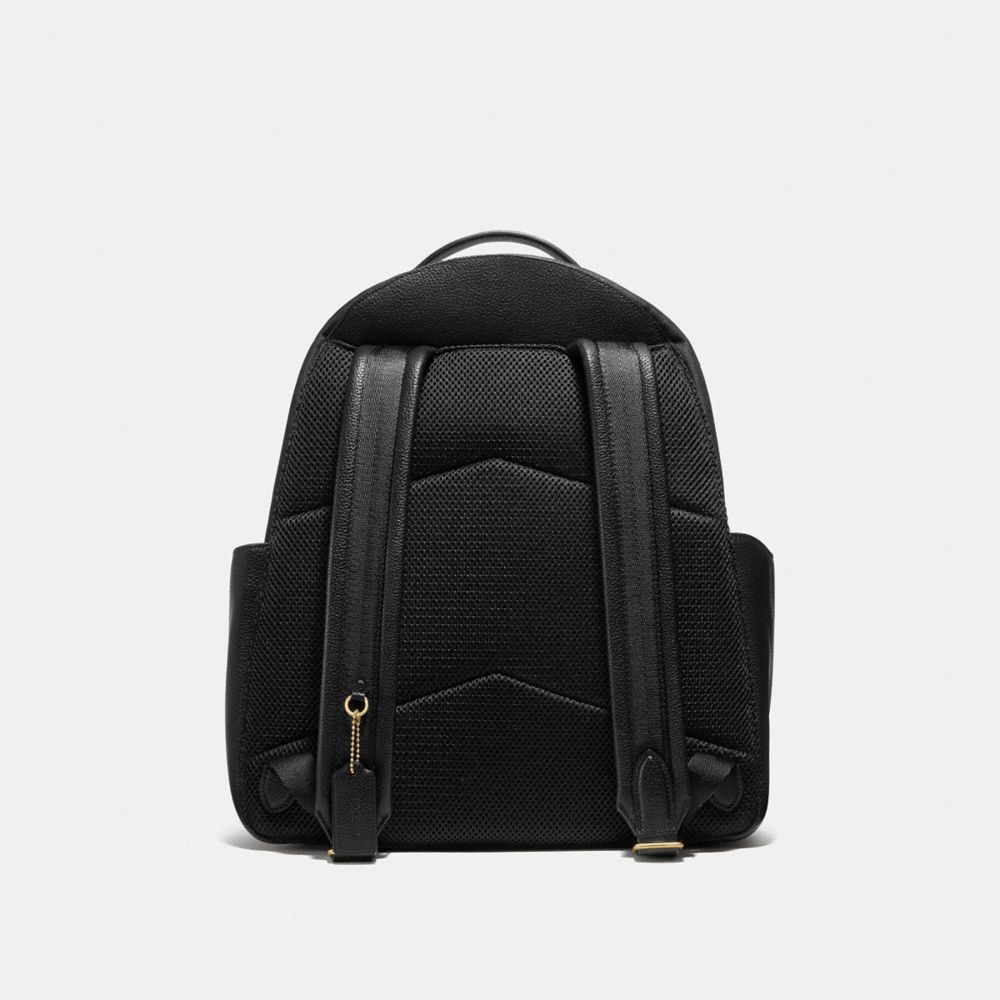 Brass/Black Coach Baby Men Backpacks | 563DBGVJS