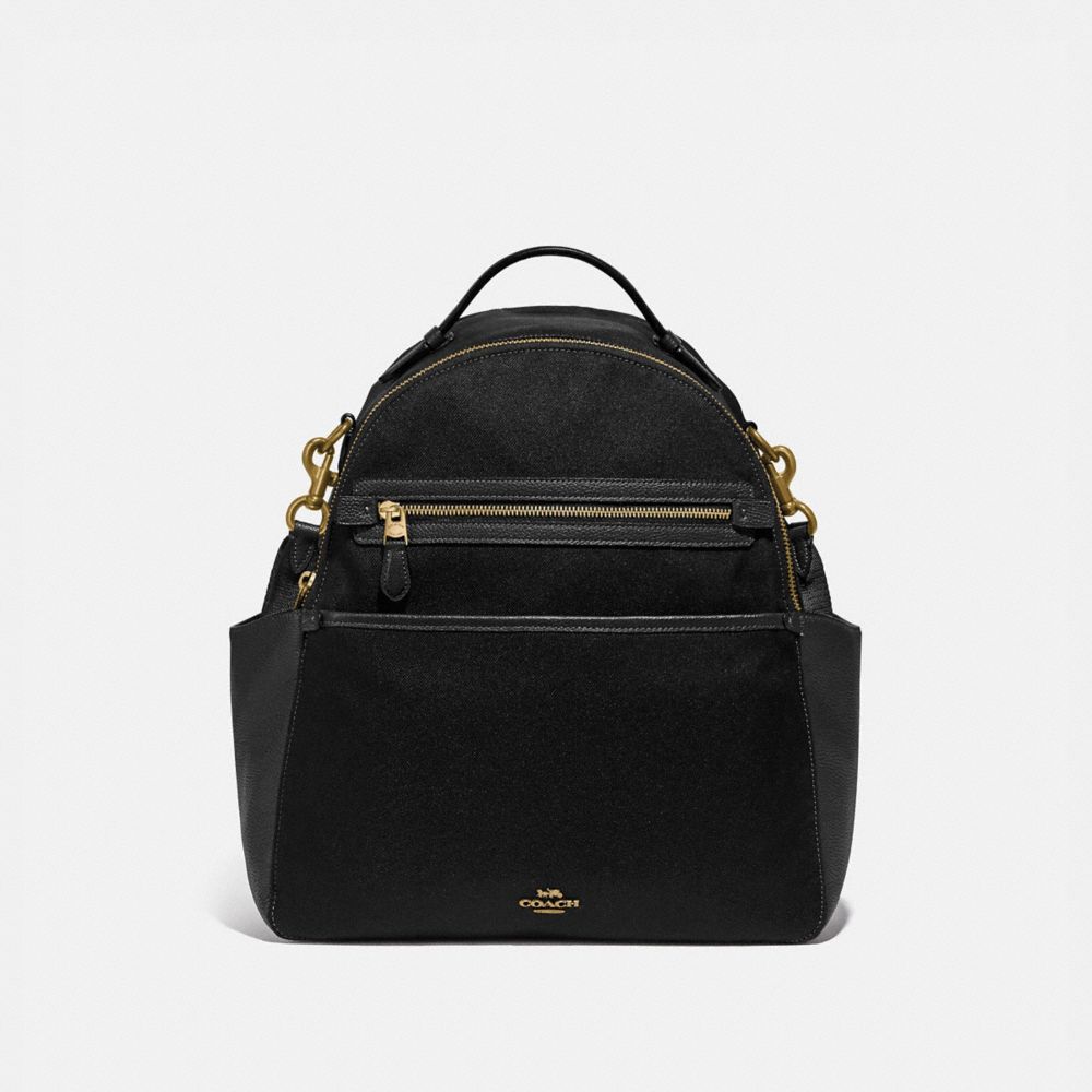 Brass/Black Coach Baby Men Backpacks | 563DBGVJS