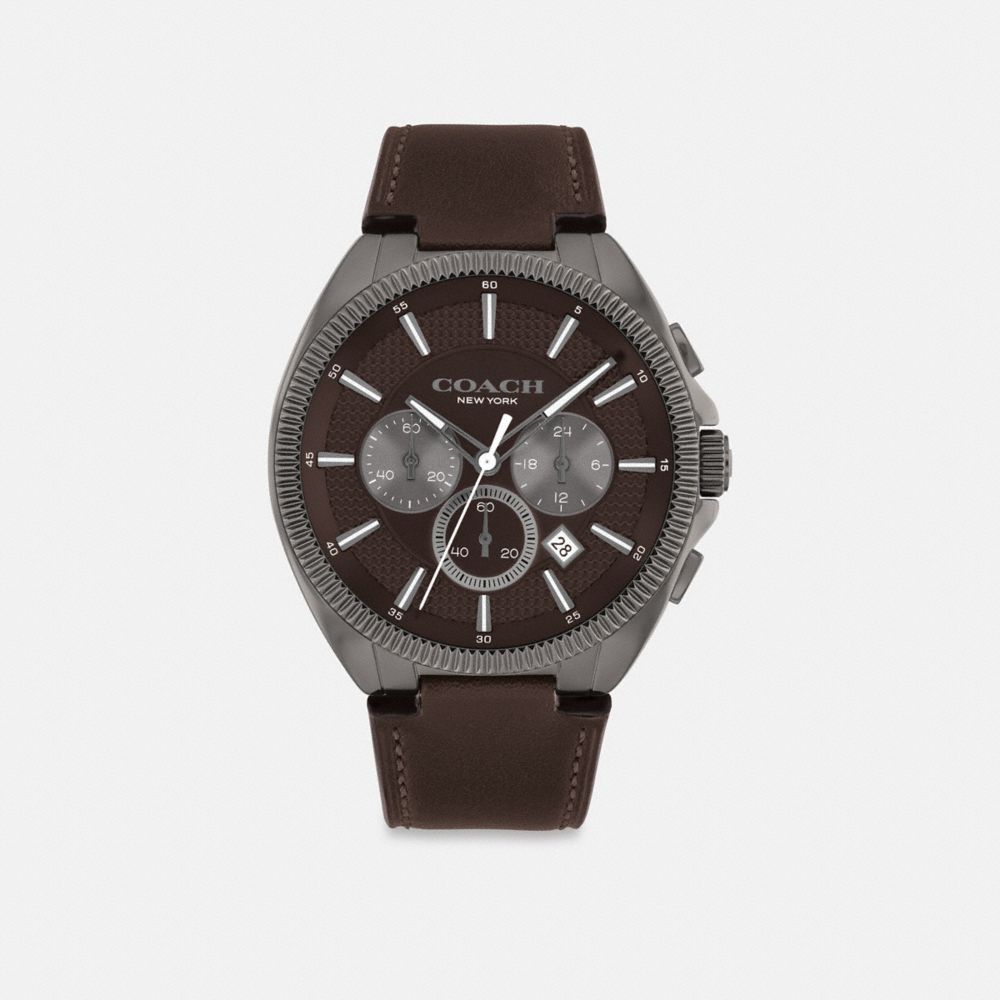 Brown Coach Jackson Watch, 45 Mm Men Watches | 509QEUWMY