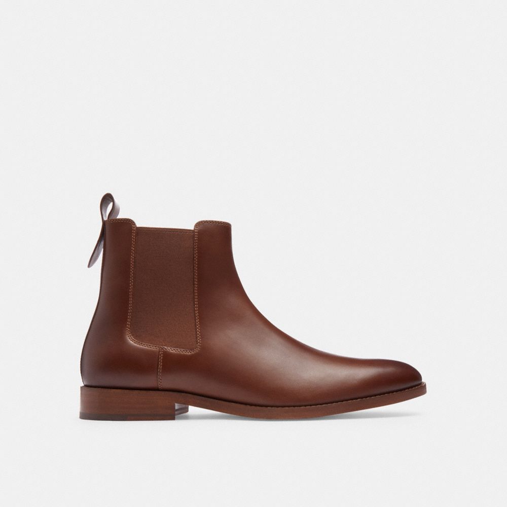 Dark Saddle Coach Dalton Chelsea Boot Men Boots | 056ZGDASB