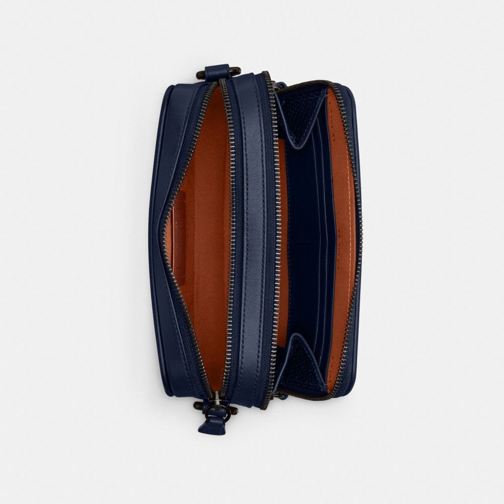 Deep Blue Coach Charter Crossbody With Hybrid Pouch Men Messenger & Crossbody | 268UICAGX