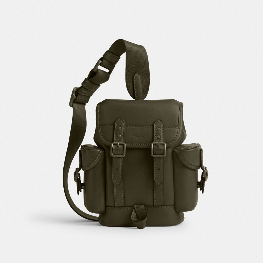 Green Coach Hitch Backpack 13 Men Messenger & Crossbody | 175CBTFJM