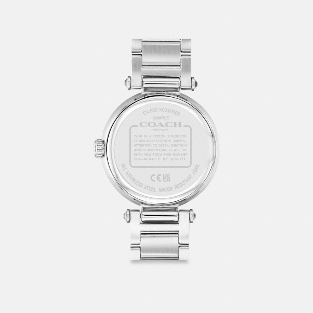 Grey Coach Cary Watch, 34 Mm Women Watches | 302WIMTDG