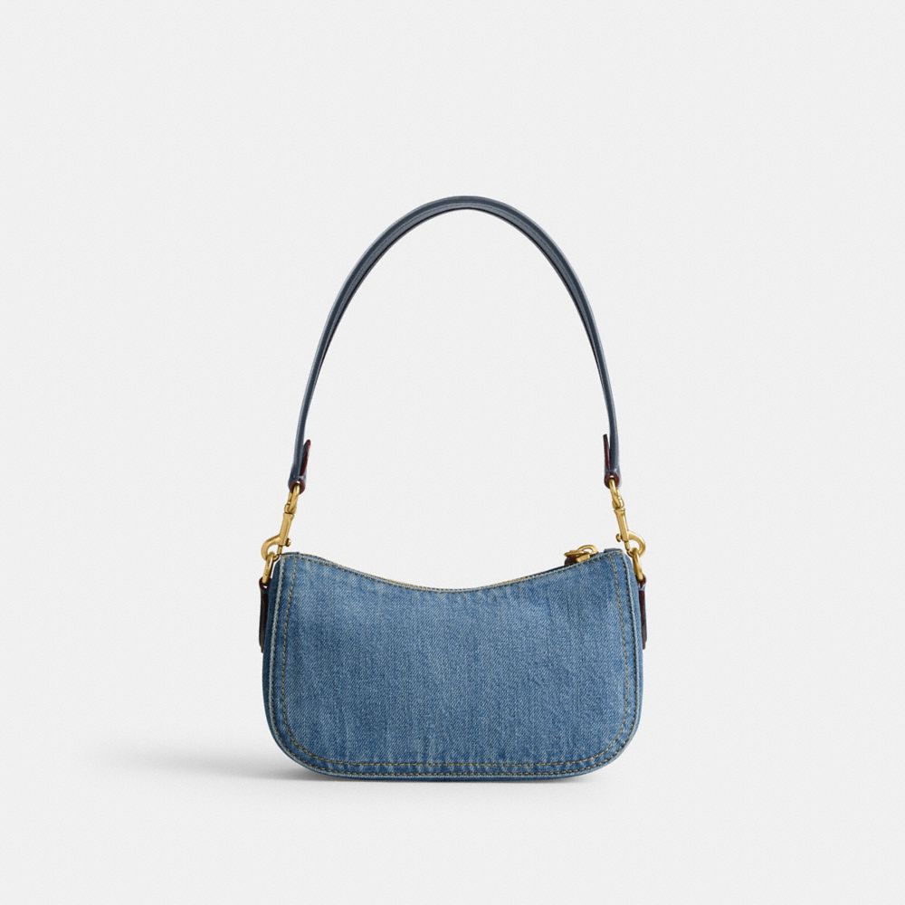 Indigo Coach Swinger Bag 20 Women Shoulder Bags & Hobos | 197IVWSCK