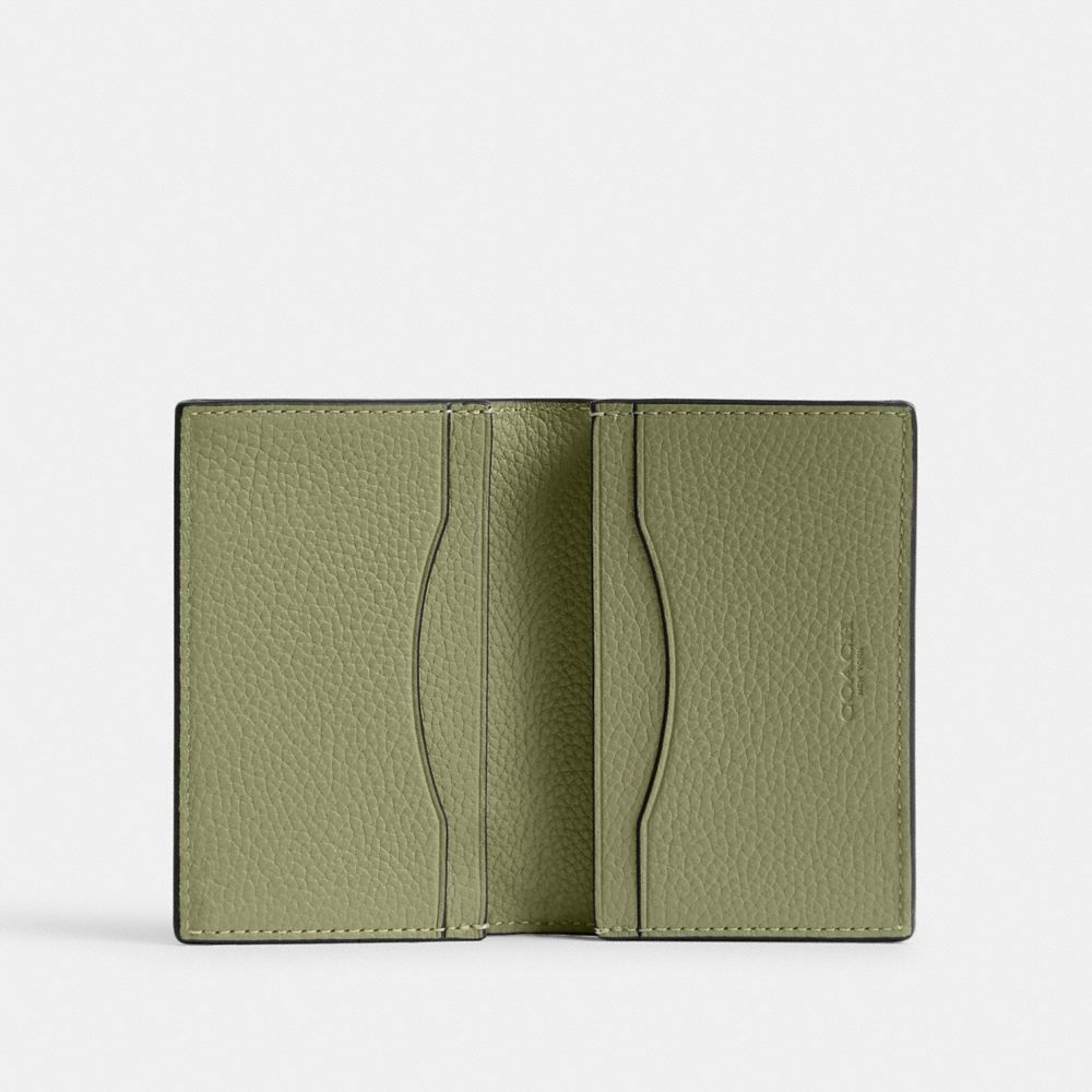 Moss Coach Bifold Card Case Men Card Cases & Money Clips | 106YCUFRX