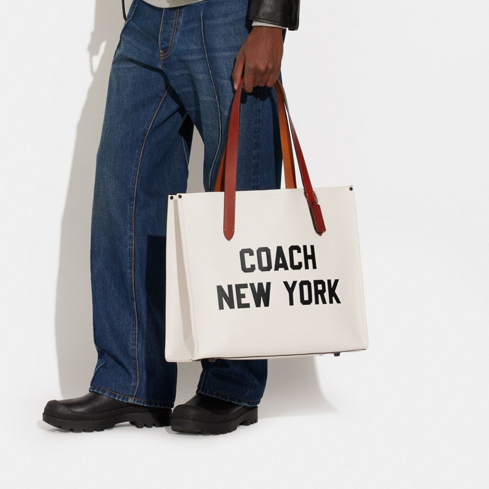 Multicolor Coach Relay Tote Bag With Coach Graphic Men Totes & Duffles | 923QZHERP