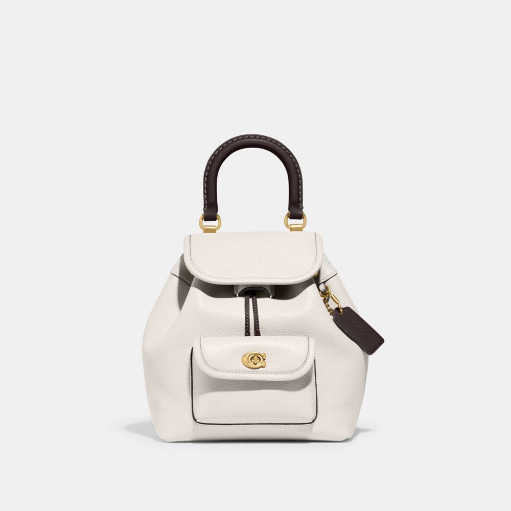 Multicolor Coach Riya 21 In Colorblock Women Backpacks | 937FVYHJW