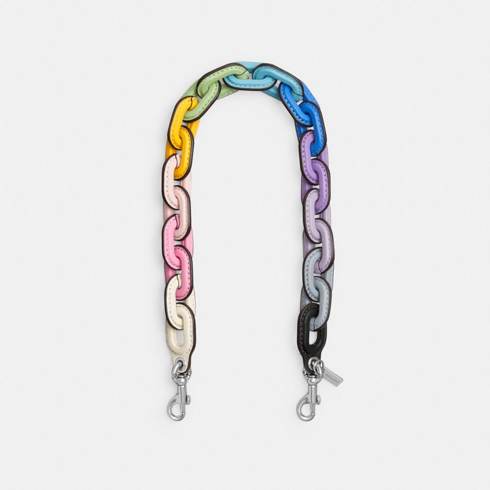 Multicolor Coach Short Chain Strap Women Straps, Charms, and Keyrings | 125KIYLCA