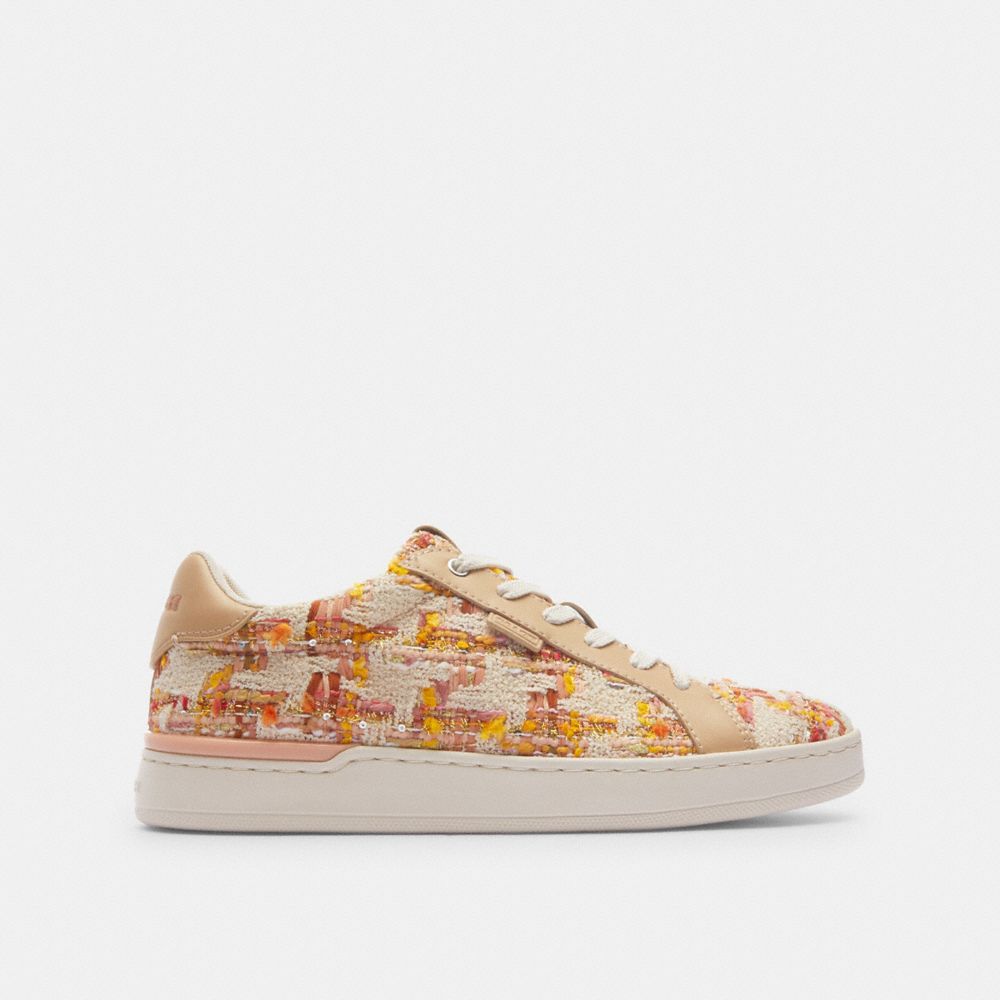 Neutral Coach Lowline Low Top Women Sneakers | 279HVOLYS