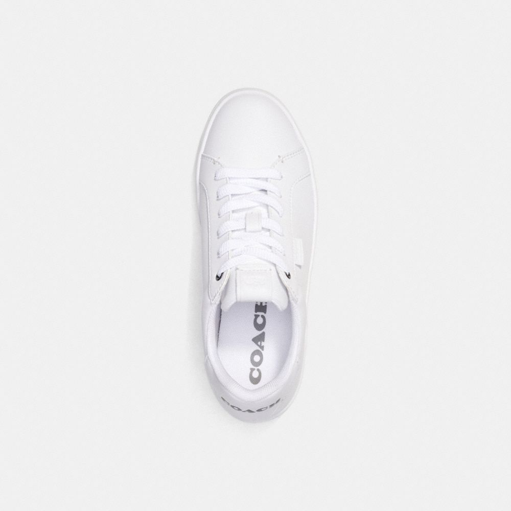 Optic White Coach Lowline Low Top Women Sneakers | 752RVNKLX