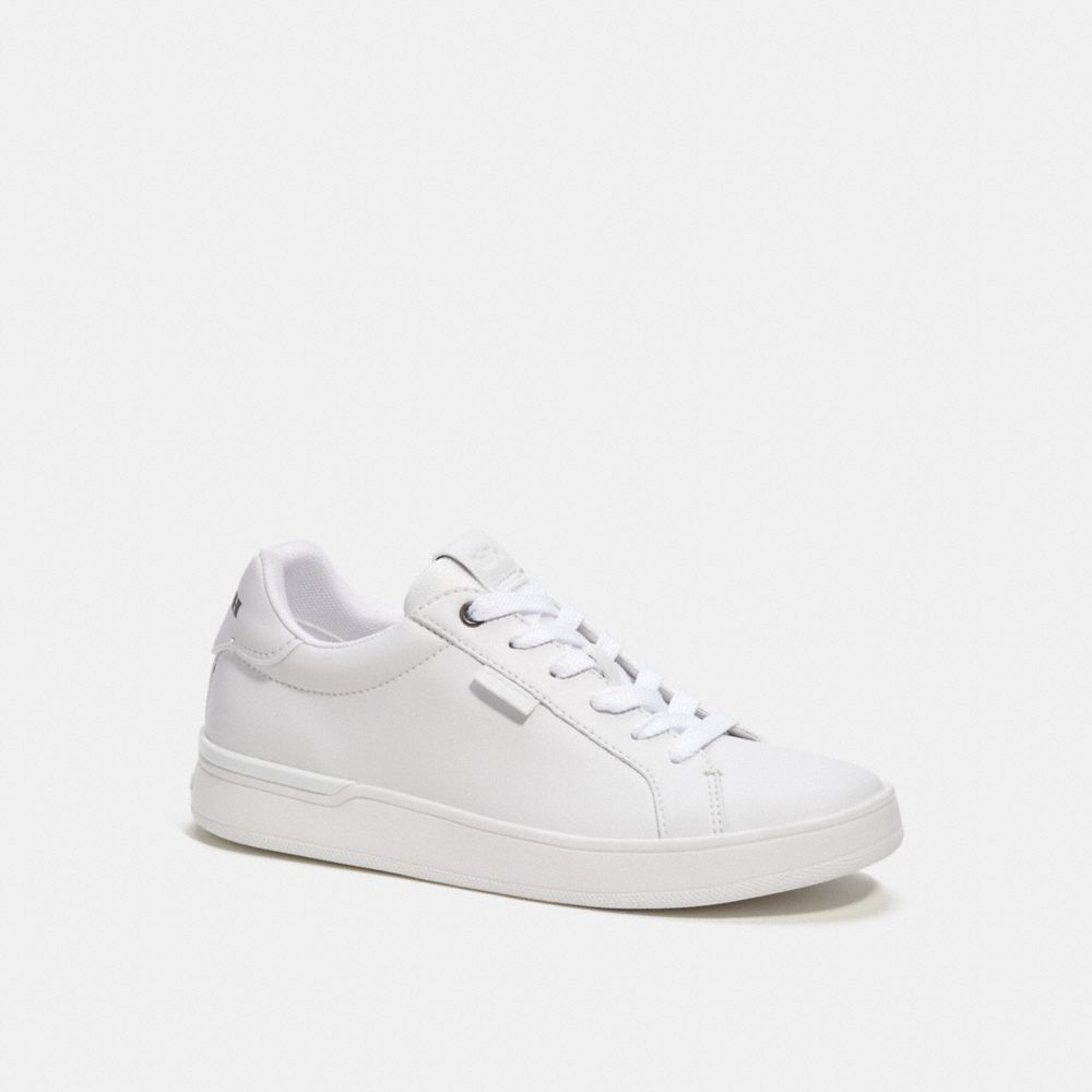 Optic White Coach Lowline Low Top Women Sneakers | 752RVNKLX