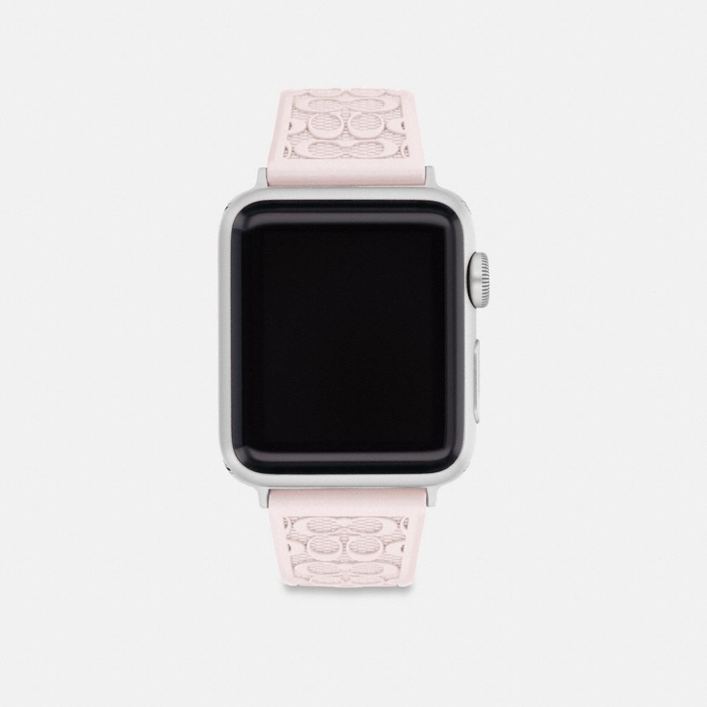 Pink Coach Apple Watch® Strap, 38 Mm, 40 Mm And 41 Mm Women Watches | 026WIHXTR