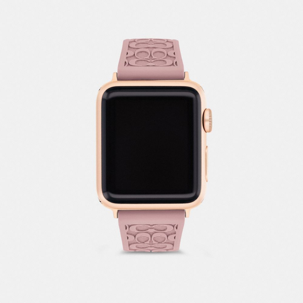 Pink Coach Apple Watch® Strap, 38 Mm And 40 Mm Women Watches | 047HTMEJU