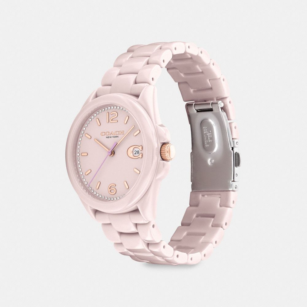 Pink Coach Greyson Watch, 36 Mm Women Watches | 283SETFXI