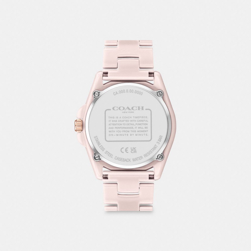 Pink Coach Greyson Watch, 36 Mm Women Watches | 283SETFXI