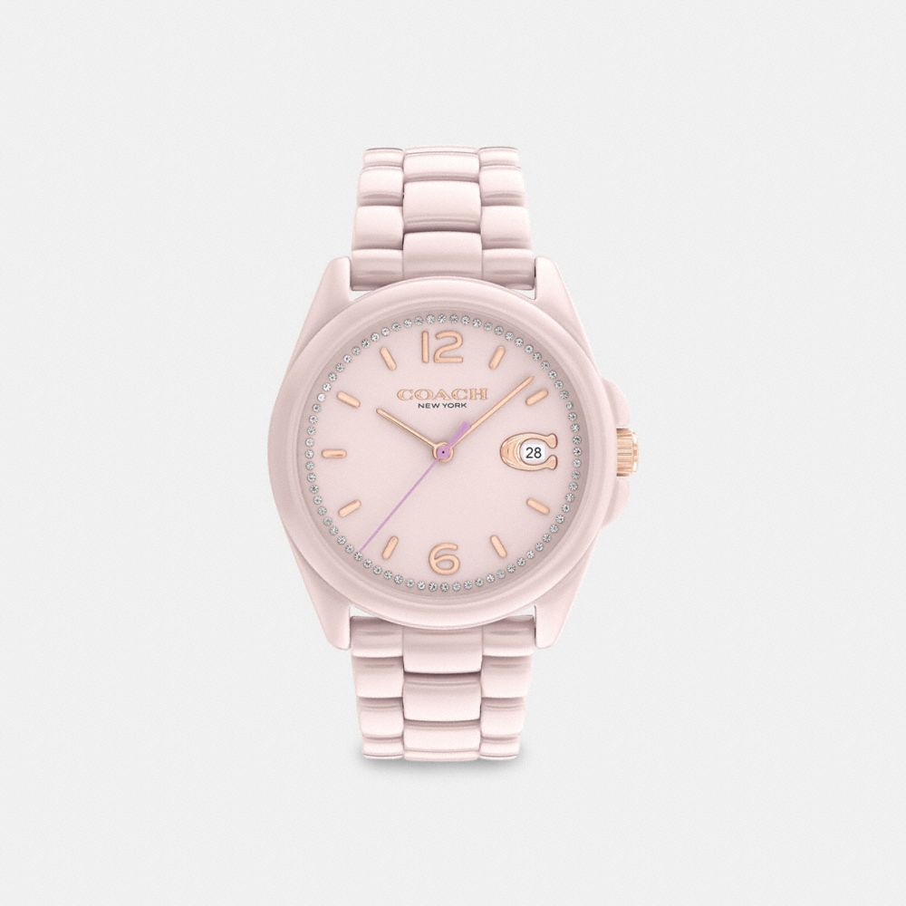 Pink Coach Greyson Watch, 36 Mm Women Watches | 283SETFXI