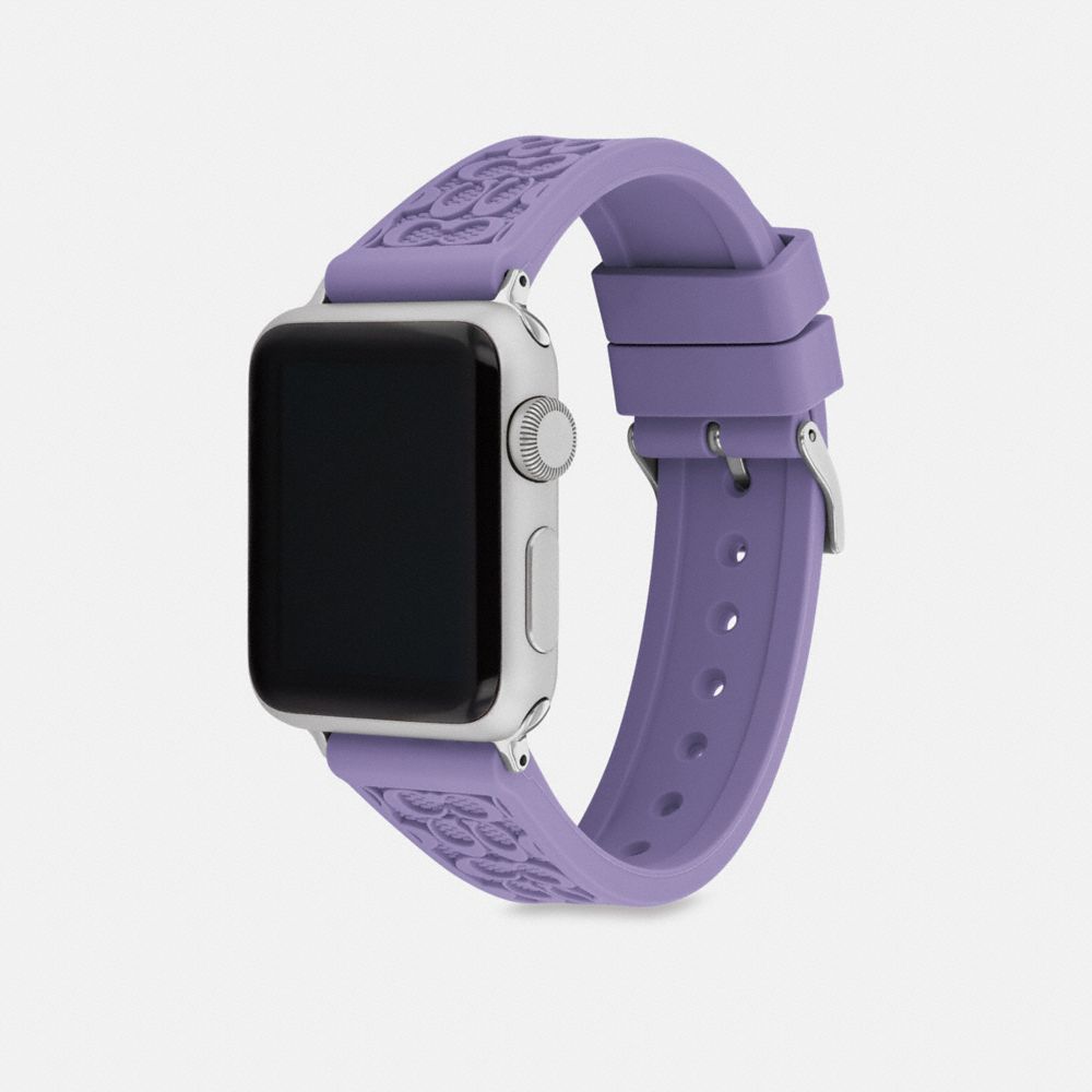 Purple Coach Apple Watch® Strap, 38 Mm And 40 Mm Women Watches | 196HEVMRJ