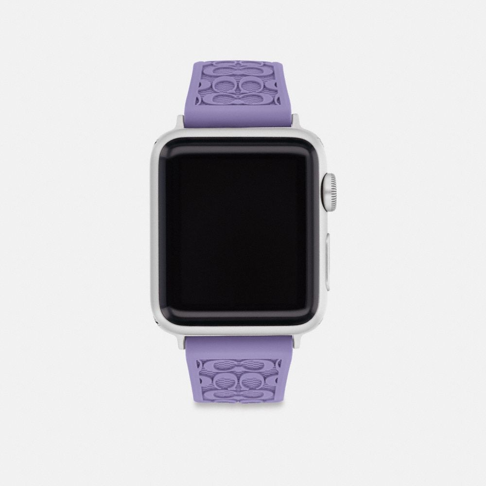 Purple Coach Apple Watch® Strap, 38 Mm And 40 Mm Women Watches | 196HEVMRJ