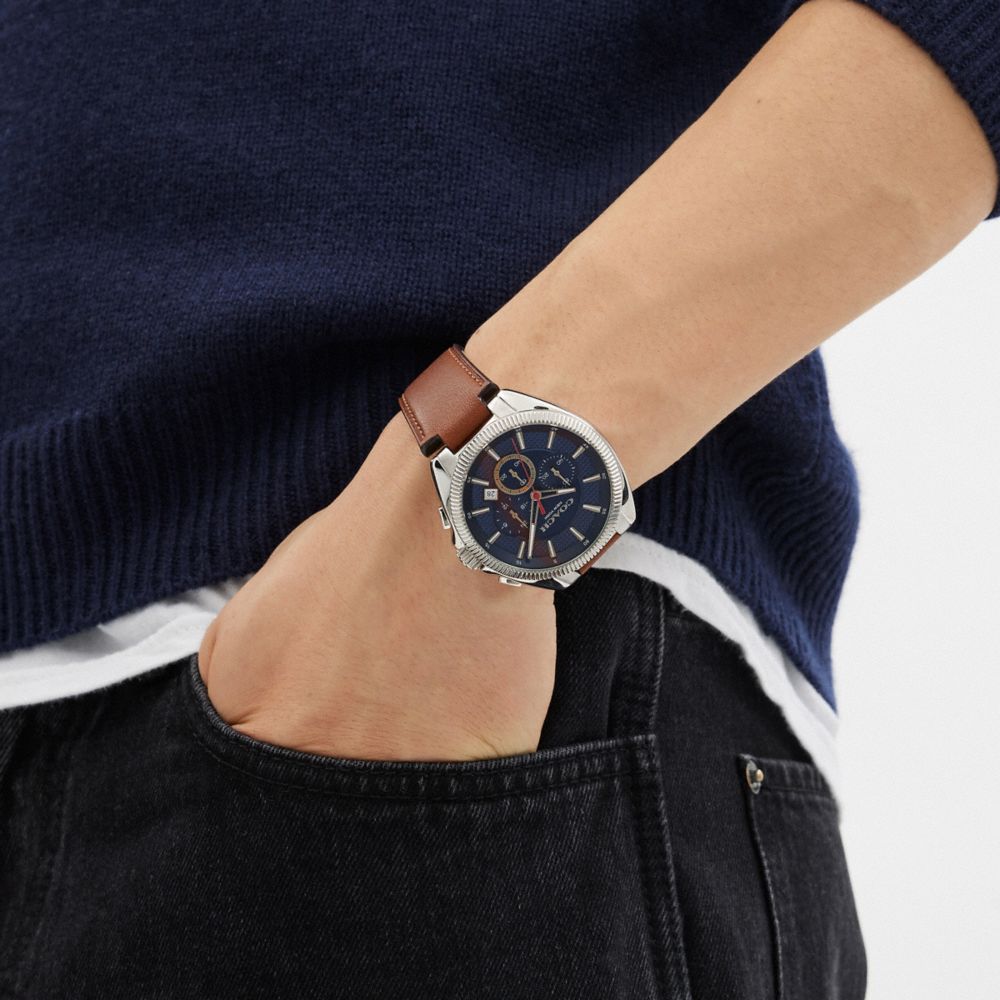 Saddle Coach Jackson Watch, 45 Mm Men Watches | 219JBNWXZ