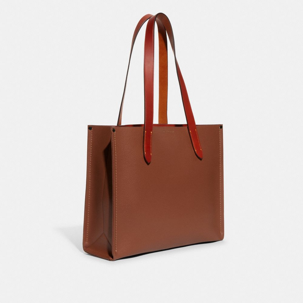 Saddle Coach Relay Tote Bag 34 Men Totes & Duffles | 086HPGMJO