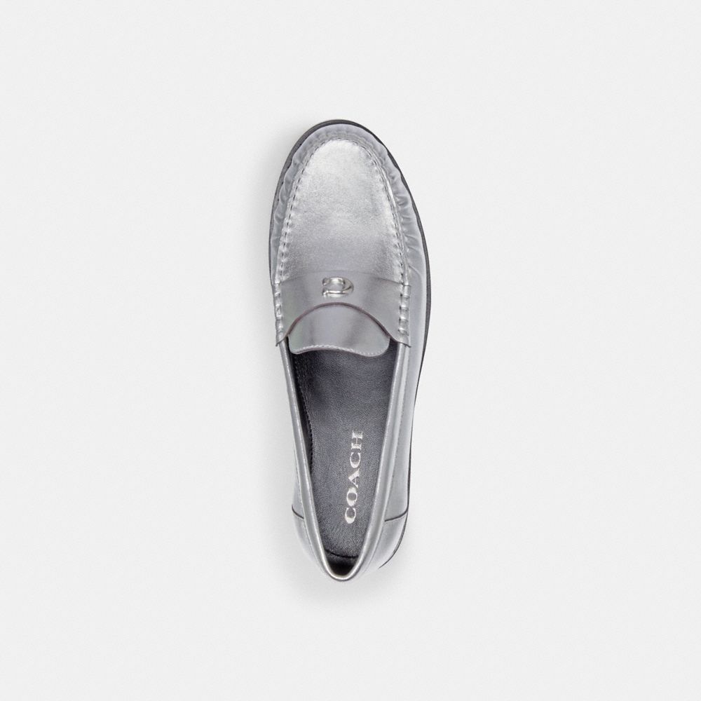 Silver Coach Jolene Loafer Women Flats & Loafers | 836YXOAUR