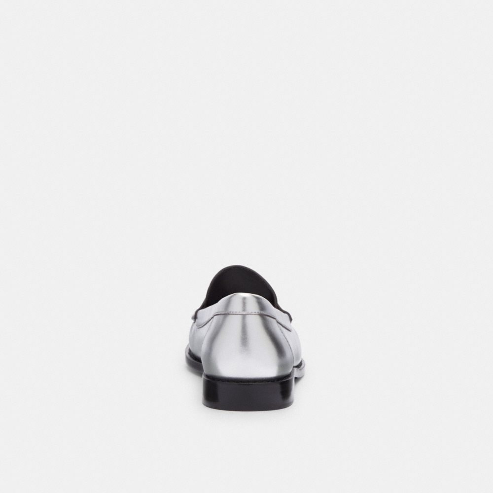 Silver Coach Jolene Loafer Women Flats & Loafers | 836YXOAUR