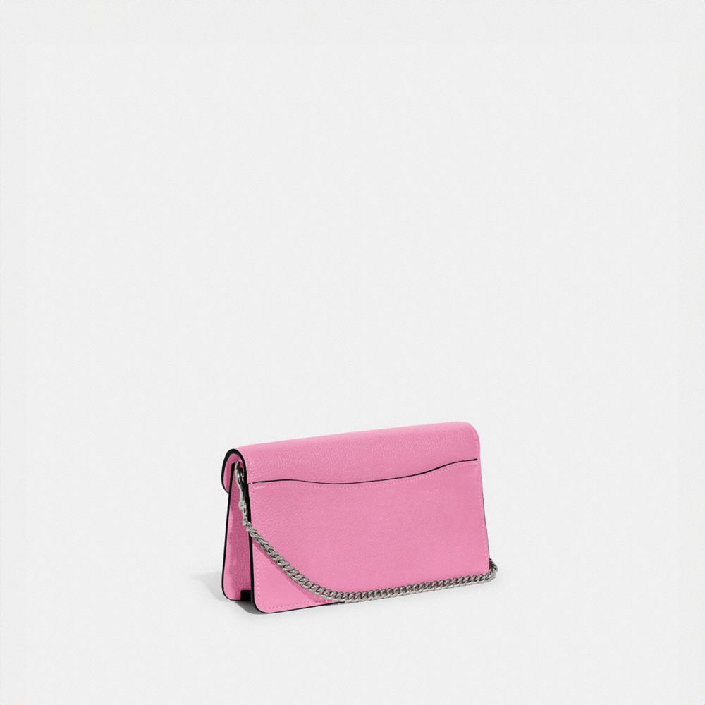 Silver / Pink Coach Tabby Chain Clutch Women Crossbody Bags | 571AQGFWL