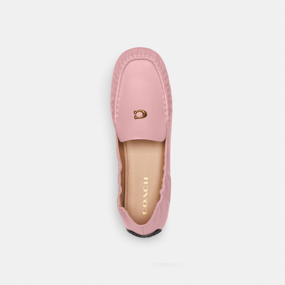 Soft Pink Coach Ronnie Loafer Women Flats & Loafers | 971PNTQEU