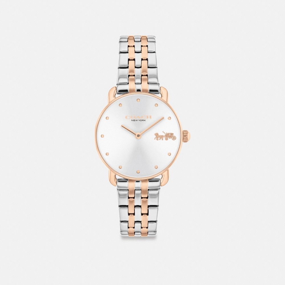 Two Tone Coach Elliot Watch, 28 Mm Women Watches | 168VEZBRW